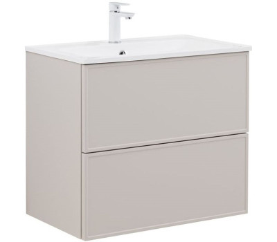 Тумба под раковину Aquanet Арт 75 бежевый 00343967 