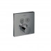 Термостат смеситель для душа Hansgrohe ShowerSelect 15763340 шлифованный черный хром