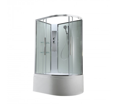 Душевая кабина AvaCan EM5812LNT без крыши прозрачная Хром 