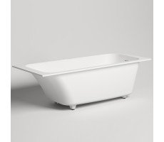 Встраиваемая ванна 160х70 Salini ORLANDA KIT 102125M щелевой слив-перелив, S-Stone, белый матовый  Встраиваемая ванна 160х70 Salini ORLANDA KIT 102125M щелевой слив-перелив, S-Stone, белый матовый