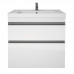 Тумба с раковиной подвесная/напольная Dreja Grace Plus 70 см, белый
