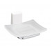 Мыльница WasserKRAFT Leine K-5000 WHITE 5029W белый матовый/хром 