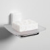 Мыльница WasserKRAFT Leine K-5000 WHITE 5029W белый матовый/хром 