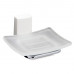 Мыльница WasserKRAFT Leine K-5000 WHITE 5029W белый матовый/хром 