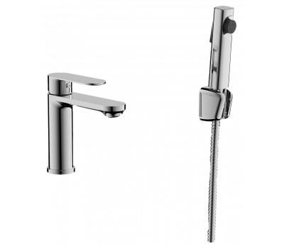 Смеситель для раковины BELZ с гигиенической лейкой хром B12713 хром 