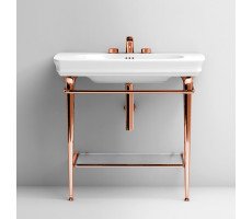 Консоль металлическая Artceram CIVITAS CIA009 77 rosa oro Розовое золото Консоль металлическая Artceram CIVITAS CIA009 77 rosa oro Розовое золото