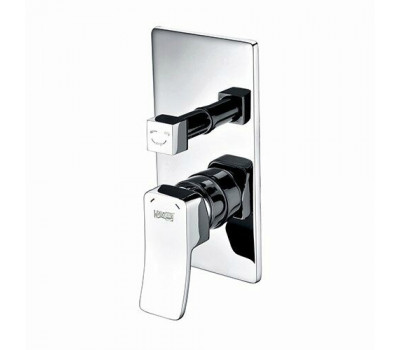 Смеситель для ванны и душа WasserKRAFT Aller 1060 10641 Хром 