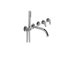 Смеситель для ванны Fantini AL/23 26 02 B719B Хром 