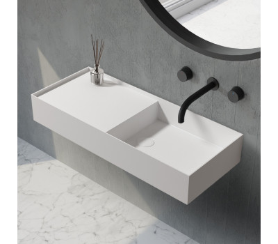 Раковина подвесная ABBER Stein AS2648 белая матовая Раковина подвесная ABBER Stein AS2648 белая матовая