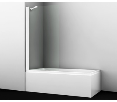 Стеклянные шторки WasserKRAFT Berkel 48P 48P01-80WHITE Fixed белый матовый 