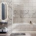 Стеклянные шторки WasserKRAFT Berkel 48P 48P01-80WHITE Fixed белый матовый 
