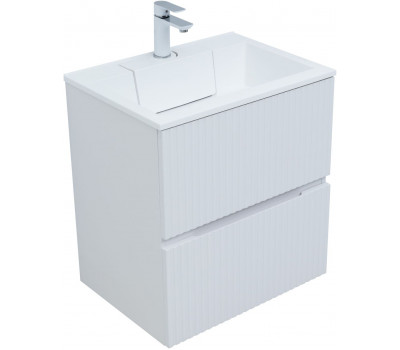 Тумба с раковиной Aquanet Джейн 60 цв.белый матовый (раковина Фортуна) 00332531 Тумба с раковиной Aquanet Джейн 60 цв.белый матовый (раковина Фортуна) 00332531
