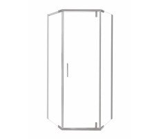 Душевой уголок OLIVE'S VIAR, прозр. стекла, 5-тиугольный, 900*900*1950 мм, хром VR-90C5-SW-C  