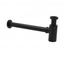 Сифон для раковины Bronze de Luxe чёрный 201B черный Сифон для раковины Bronze de Luxe чёрный 201B черный