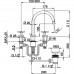 Смеситель для раковины CISAL Barcelona Quad BQ00107021 