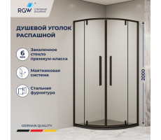 Душевой уголок RGW SV-53B 900x900 06325399-14 Черный 