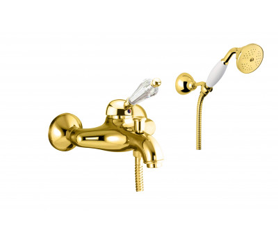 Смеситель для ванны Fiore IMPERIAL-SKY  (SWAROVSKI®) 82OO5104, золото