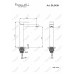 Смеситель для отдельностоящей раковины Feramolli CL640H, хром 