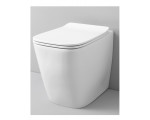 Унитаз приставной Artceram Artceram A16 ASV002 01 00 цвет-Glossy White (сидение отдельно)