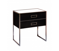 Тумба Armadi Art MONACO 80см черная глянец + хром под раковину чашу 867-080-BCR Тумба Armadi Art MONACO 80см черная глянец + хром под раковину чашу 867-080-BCR