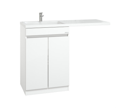 Тумба Onika Милтон Нова 48 напольная под стиральную машину, белая (ум.Марсал 110) 104802 Тумба Onika Милтон Нова 48 напольная под стиральную машину, белая (ум.Марсал 110) 104802