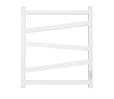 Полотенцесушитель электрический Point Феникс PN15856W П5 500x600, диммер справа, белый