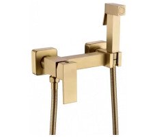 Гигиенический душ со смесителем Grocenberg GB101N-MG, матовое золото Гигиенический душ со смесителем Grocenberg GB101N-MG, матовое золото