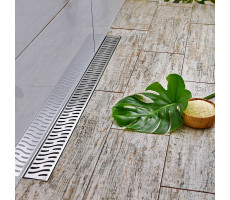 Душевой лоток Veconi Harmony 350 V350H Хром глянцевый Душевой лоток Veconi Harmony 350 V350H Хром глянцевый