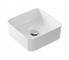 Раковина Cersanit на столешницу CREA 35 SQUARE 0 отв. 64753 белый 
