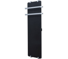 Полотенцесушитель электрический Allen Brau Infinity 120x44 с рейлингом 2.0, серебро браш 
