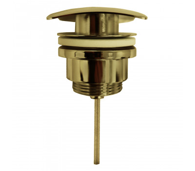 Донный клапан AZARIO для раковины, квадрат, CLIC-CLAC, G 1 1/4, латунь, бронза AZ-106-BR 