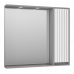 Зеркальный шкаф Brevita Balaton 90 правый (белый, серый) BAL-04090-01-01П Зеркальный шкаф Brevita Balaton 90 правый (белый, серый) BAL-04090-01-01П