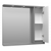 Зеркальный шкаф Brevita Balaton 90 правый (белый, серый) BAL-04090-01-01П Зеркальный шкаф Brevita Balaton 90 правый (белый, серый) BAL-04090-01-01П