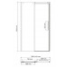 Душевая дверь WasserKRAFT  58R31 Хром 