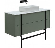 Тумба под раковину Allen Brau Reality 120 1.32008.CGM олива матовый 