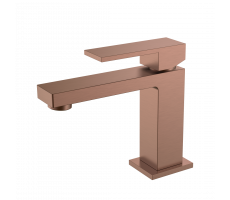 Смеситель для умывальника QUBIC BRUSHED BRONZE Boheme 471-BRB брашированная бронза Смеситель для умывальника QUBIC BRUSHED BRONZE Boheme 471-BRB брашированная бронза