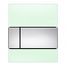Панель смыва для писсуара, цвет: зеленое стекло/хром глянцевый TECE TECEsquare 9242805 