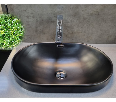 Раковина Ceramalux 5006CMB черный матовый 