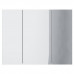 Зеркальный шкаф Dreja Almi 90 см, белый