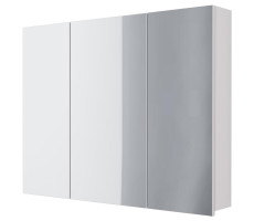 Зеркальный шкаф Dreja Almi 90 см, белый