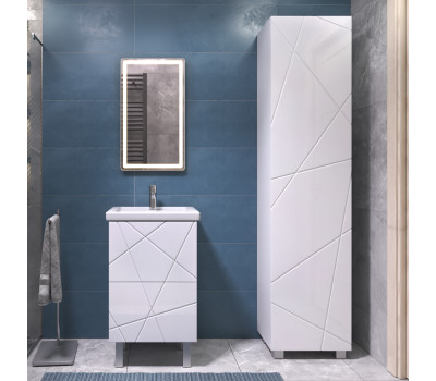 Шкаф VIGO Geometry 450 белый 243  
