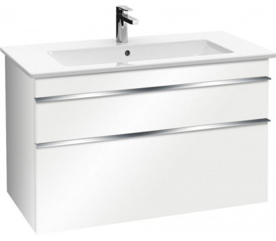 Тумба под раковину Villeroy & Boch Venticello A926 01 DH белый глянец, ручки хром 