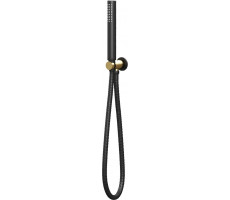Душевой гарнитур Allen Brau Priority 5.31019-GB31 черный/золото 