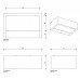 Светильник на зеркало Decor Walther Box 420150 белый матовый 
