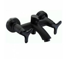 Смеситель для ванны с душем KAISER Trio 57022-2 черный  Смеситель для ванны с душем KAISER Trio 57022-2 черный