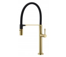 Смеситель для кухни Boheme UNO MATT GOLD 114-MG матовое золото 