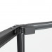 Душевое ограждение Black&White S1150-9090GM 