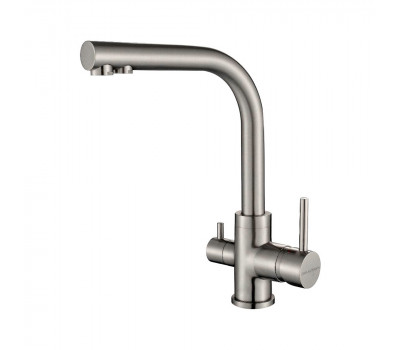 Смеситель для кухни ESSEN, никель, 213011-NI, Paulmark  Смеситель для кухни ESSEN, никель, 213011-NI, Paulmark