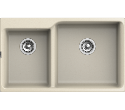 Мойка Rivelato AXEL 90D  2-чаши 870*520мм X-90D beige scuro 