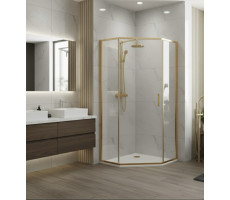 Душевая дверь CeramaLux CL1006-90 Matt Gold Матовое Золото Душевая дверь CeramaLux CL1006-90 Matt Gold Матовое Золото